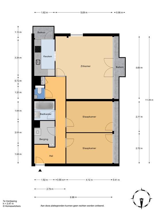 mediumsize floorplan
